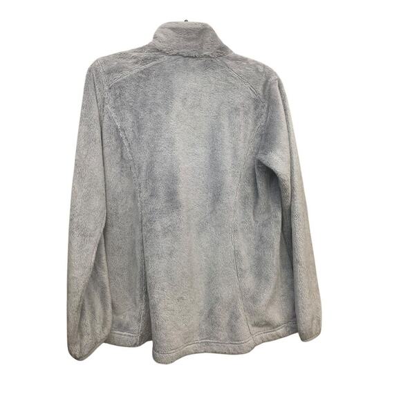 The‎ North Face Jacket Girls Extra Large Gray Full Zip Fleece Pockets Osolita - Picture 11 of 13